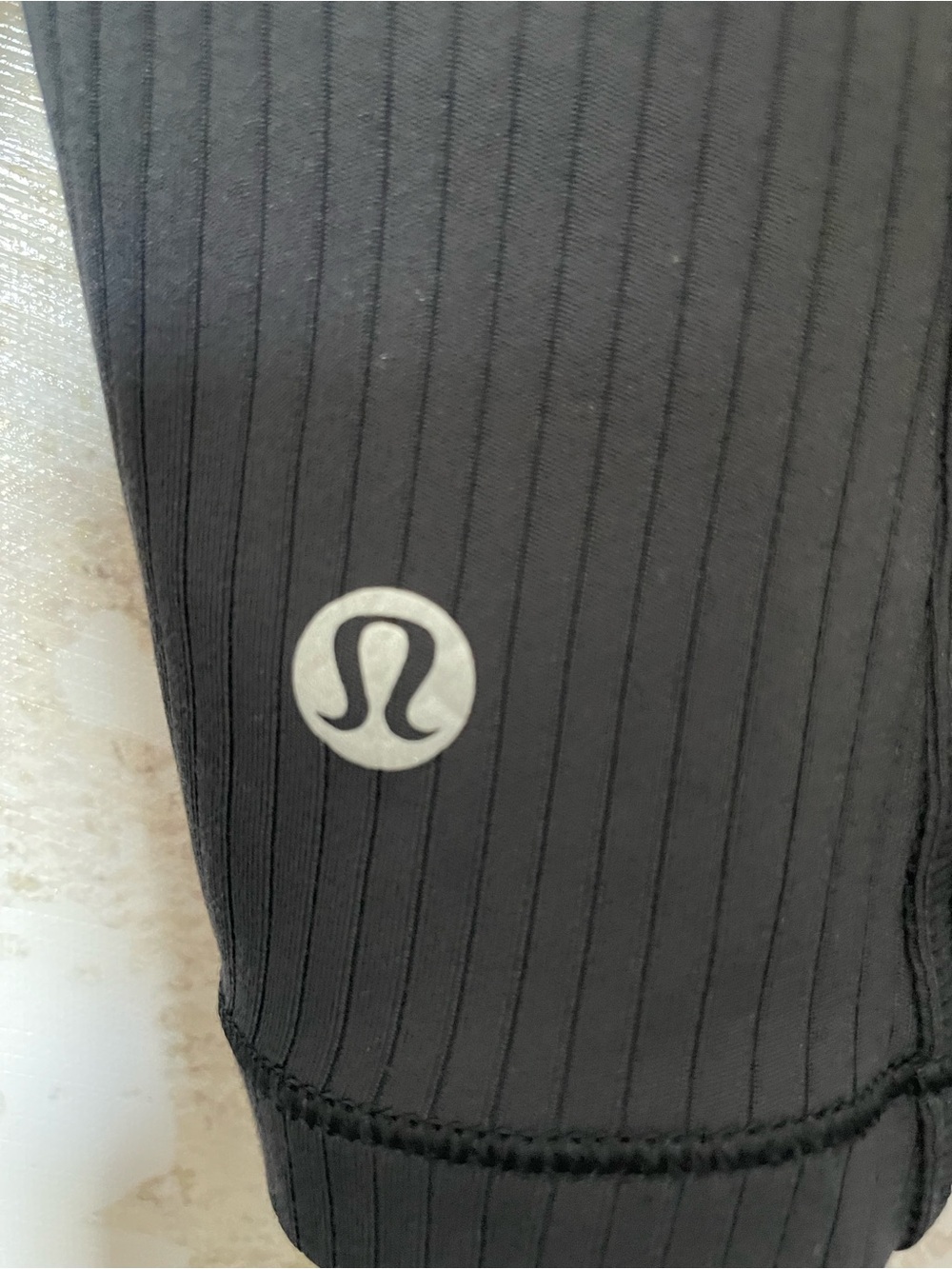 lululemon athletica Black Ribbed Quarter-Zip Long-Sleeve Pullover - Picture 3 of 3